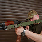Ремінь 2-точковий Kiborg Gun Sling G-2 з пряжкою швидкого регулювання Triple-X Olive, фото 10