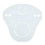 Трафарет для розмітки отворів інсталяції, фото 2