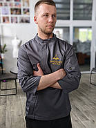 Кітель з вашим Логотипом Hobart 160 Різних кольорів, фото 7