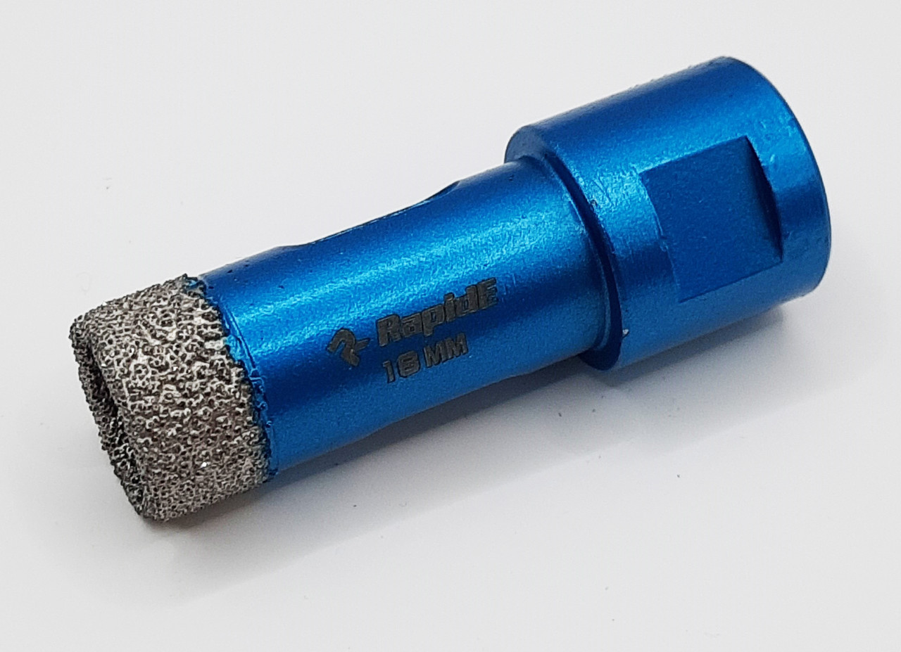 Алмазна коронка Rapide 18мм для КШМ М14 (плитка, мармур, бетон, камінь)