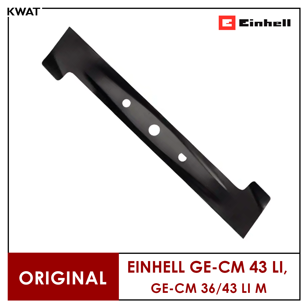 Ніж для газонокосарки Einhell GE-CM 43 Li GE-CM 36/43 Li M Метал Довжина 43 см