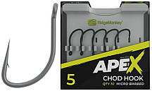 Гачок короповий RidgeMonkey Ape-X Chod з борідкою #6 (10 шт./пач.)