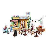 Конструктор Playmobil City life "Пиццерия", 167 деталей (70336)