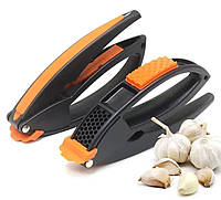 Пресс для чеснока Multifunctional Garlic Presser Чесночница нож для чистки овощей палочка для очистки