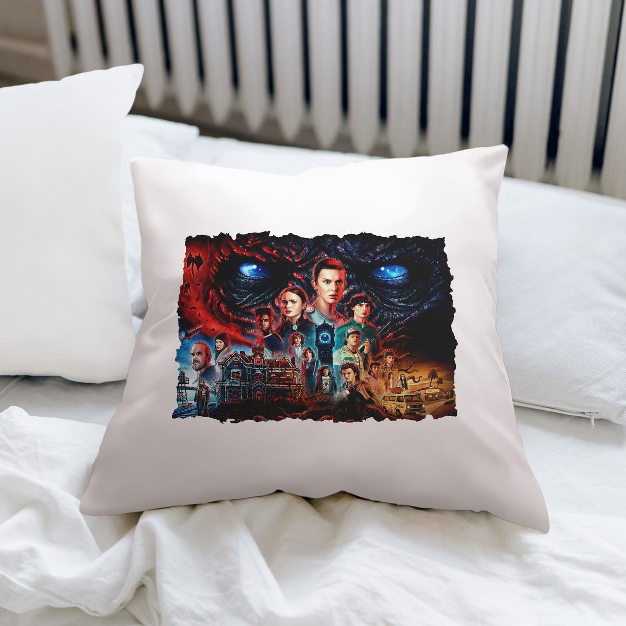 Подушка з принтом "Дивні дива / Stranger Things" №1, фото 1