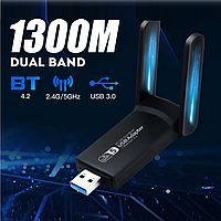 FENVI USB 3.0 Адаптер WiFi Dual Band 2.4G/5GHz + Bluetooth 4.2