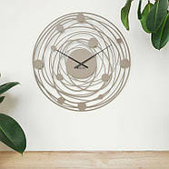 Настінний годинник Solar Beige (бежевий), фото 2