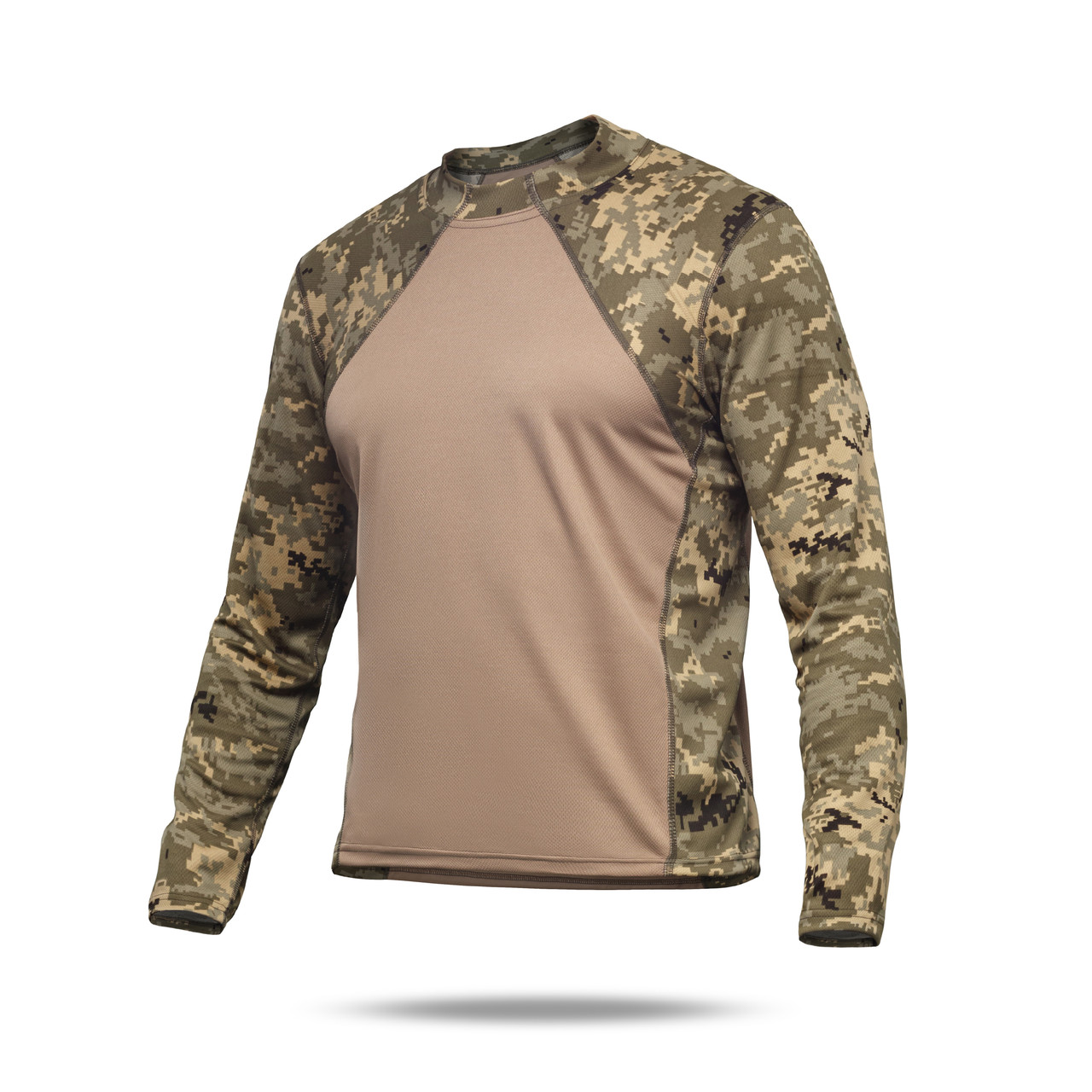 Тактична сорочка Base Combat Shirt з довгим рукавом. Піксель (мм-14). S