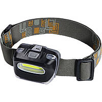 Фонарь Hama Headlamp COB 110 LED L110 Grey/Orange (00136694)