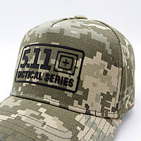 Тактическая бейсболка Tactical Series 5.11 (S), бейс с логотипом армейская, кепка пиксель мужская/женская топ