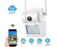 Камера видеонаблюдения водонепроницаемая D6, IP Wi-Fi (камера наружная, камера для дома, камера уличная) OG