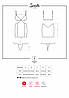 Комплект зі сорочки та трусиків Obsessive SWANITA CHEMISE, фото 4