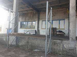 Стелажі паллетні бу. Стелажі складські. Стелажі для складаного ножа. Паллетні стелажі бу