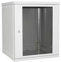 Шкаф навесной IPCOM СН-15U-06-06-ДС-1-7035 серый (8380)