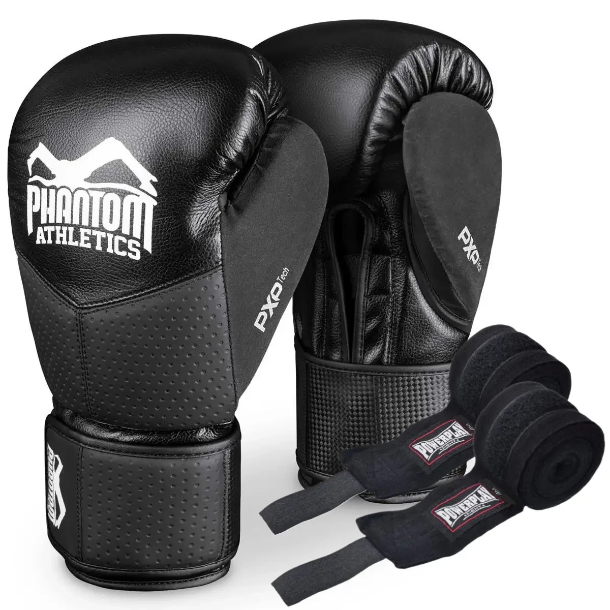 Боксерські рукавиці Phantom RIOT Pro Black 12 унцій