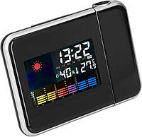 Часы будильник проекционный температура влажность