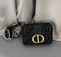 Женская сумочка клатч Cristian Dior Montaigne Dark Blue