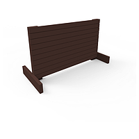 Бар'єр для тренування собак каркас дерево 150х80х100 см (Kidigo ТМ)