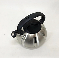 Чайник со свистком Unique UN-5304, 3.0 л (цвет - черный) (оборудование для кухни) OG