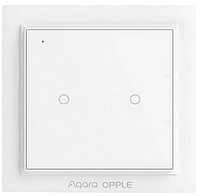 Умный выключатель Aqara OPPLE Wireless Scene Switch Two Buttons White (WXCJKG11LM)