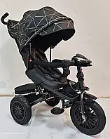 Велосипед Коляска трехколесный BestTrike "Perfetto" 8066 / 410-02 фара музыка с USB, поворотное сидение