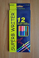 Карандаши цветные Superb Writer 24 цвета
