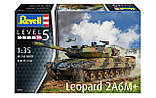 Збірна модель (1:35) Танк Leopard 2A6M+, фото 4