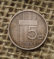 5 центiв 1989 року. Нiдерланди