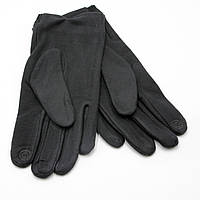 Мужские теплые перчатки на заклепках, Сенсорные черные перчатки, Мужские перчатки кешемир топ