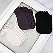 Набір шкарпеток жіночих 6 пар базових кольорів коротких зі зручною резинкою бавовна преміум сегмент розмір 35-38, фото 5