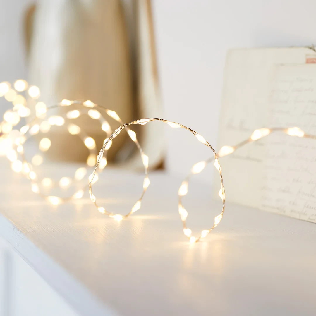 378 Тепла біла світлодіодна кулька Micro Fairy Light, фото 1