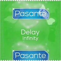 Презервативи Pasante Delay Infinity з анестетиком 12 шт