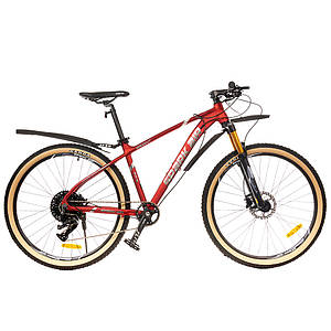 Велосипед SPARK AIR BRIGHT однопідвісний 27.5 дюймів на алюмінієвій рамі 17 дюймів з дисковими гальмами