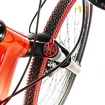 Велосипед SPARK LOT100 однопідвісний 27.5 дюймів на алюмінієвій рамі 17 дюймів з дисковими гальмами, фото 5