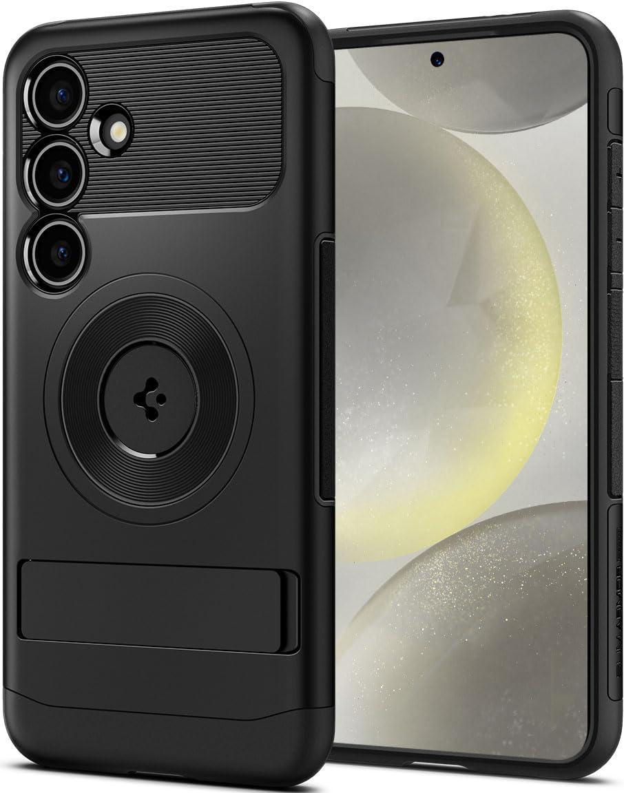 Чохол Spigen для Samsung Galaxy S24 - Slim Armor MagFit, Black (ACS07203)