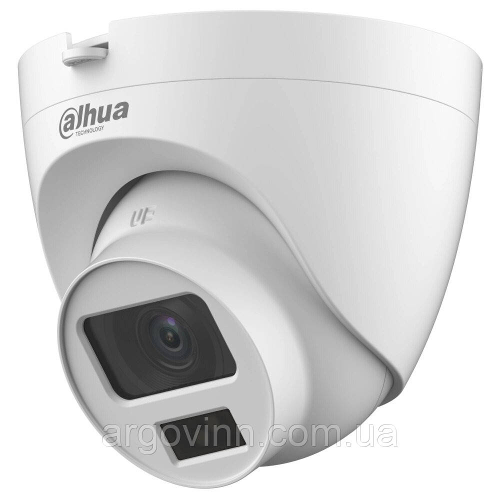 Відеокамера HD-CVI купольна Dahua DH-HAC-HDW1200CLQP-IL-A.