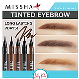 ​​​​​​​Гелевий тінт-маркер для брів з ефектом татуажу  MISSHA 7Days Tinted Eyebrow Maroon Brown, 8мл, фото 5