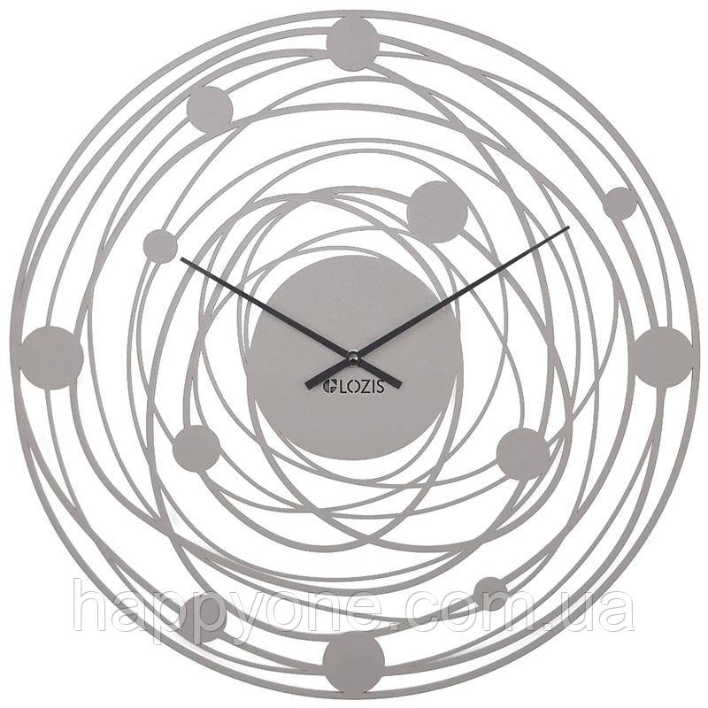 Настінний годинник Solar Gray (сірий)