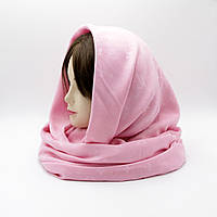 Кашемировый платок розовый с бахромой, платок с узором, большой платок женский на лето топ