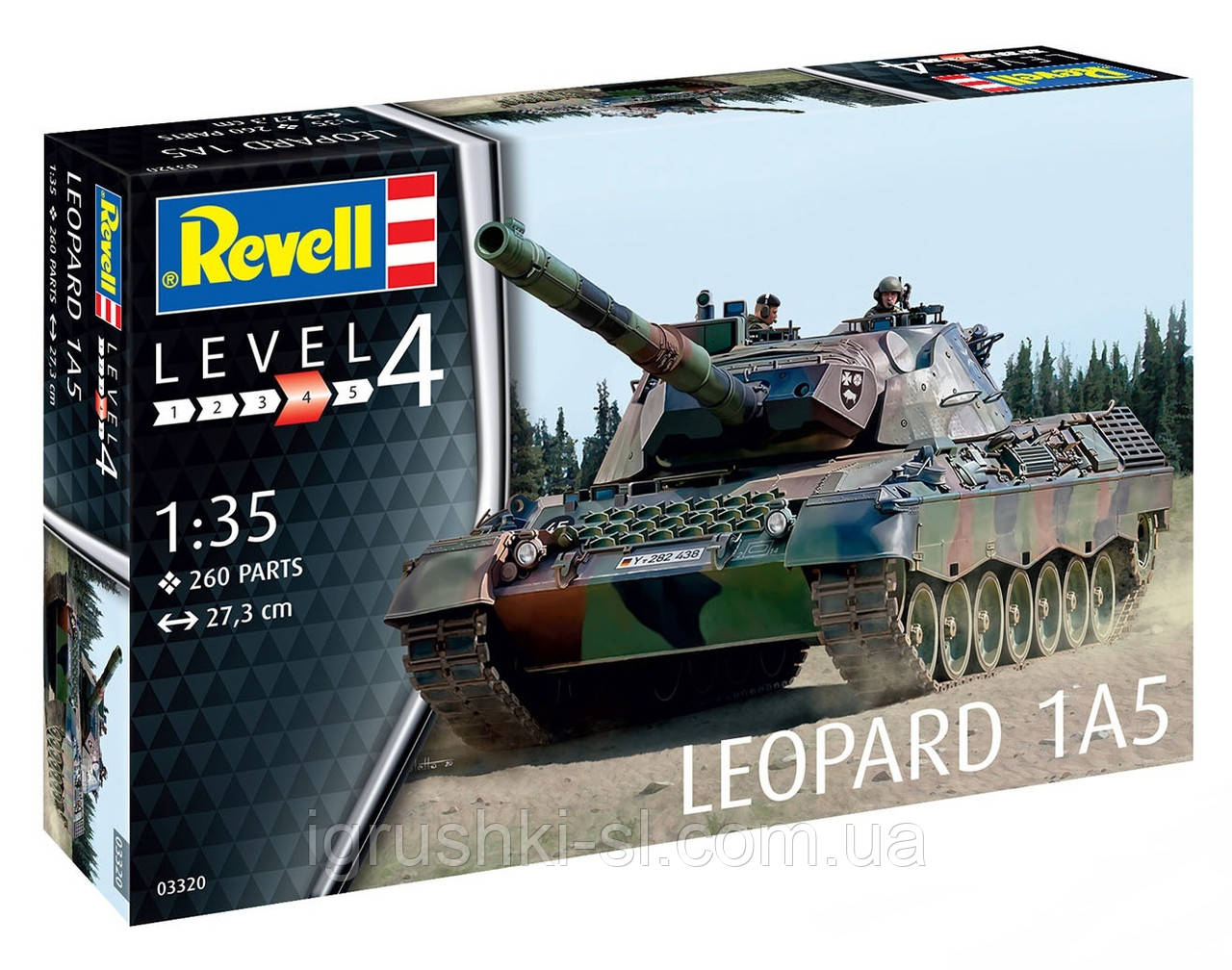 Збірна модель (1:35) Танк Leopard 1A5