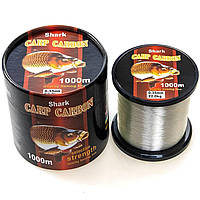 Леска карповая прозрачная Carp Expert Carbon Shark 0.35mm 1000 метров