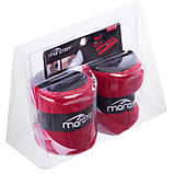 Обтяжувачі-манжети для рук та ніг 2x2.5кг MARATON FI-3123-5, фото 6