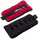 Обтяжувачі-манжети для рук та ніг 2x2.5кг MARATON FI-3123-5, фото 2