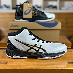 Eur36-47 волейбольні кросівки Асикс ASICS V-Swift FF MT 3 'White Black'