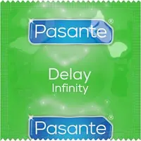 Презервативи Pasante Delay Infinity з анестетиком 6 шт