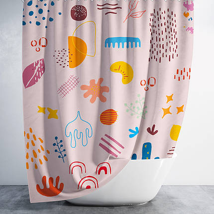 Штора для ванної Cuddly Tropichome 180x200 cм, фото 1