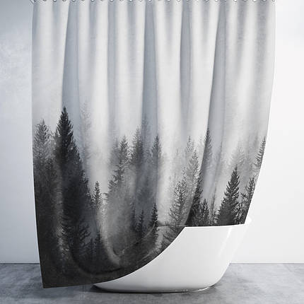 Штора для ванної Forest View Tropichome 180x200 cм, фото 1