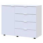 Комод Doros С1 41510028 Білий 100х38, 1х81, 2см (1782247288)