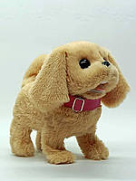 Інтерактивна іграшка Shantou Собачка бежева 25 см 667-17-2