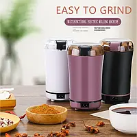 Electric Coffee Grinder: кофемолка электрическая 150 Вт, объем 50 грамм, модель LY-39, черная
